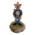 Signed 1984 Ron Lee Dentist Clown Sculpture With 24k Gold-Plated Accents on Natural Onyx Base For Sale