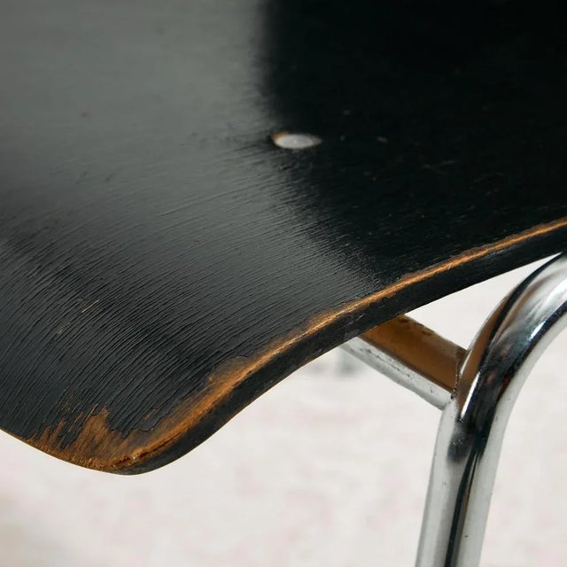 Black Vintage Beech Chair For Sale - Image 8 of 18