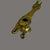 18th Century Antique South Indian Brass Oil Lamp For Sale - Image 4 of 12
