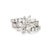 Mid Century 4ct Diamond Ring Sz 7 Marquise Cluster & Baguette Platinum Band For Sale In Los Angeles - Image 6 of 6