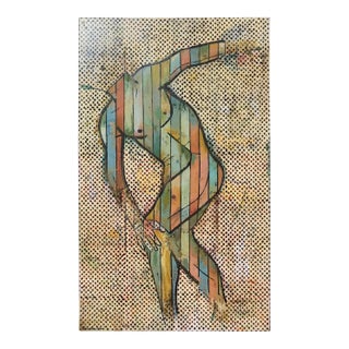 Mid 20th Century Contemporary Large Masculine Nude by Barminski For Sale
