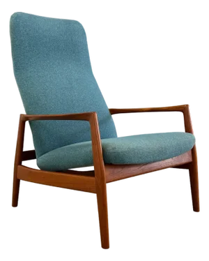 1960s Alf Svensson for Dux Teak Lounge Chair