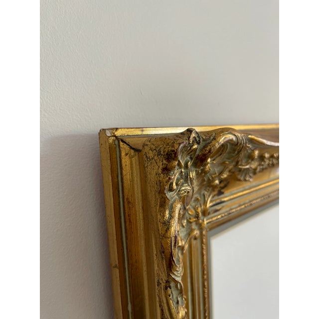 Vintage Carved Gilt Wood Frame For Sale - Image 4 of 11