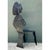 Crafted entirely from heavy-gauge metal, this extraordinary mid-20th-century vintage side chair functions as both...