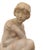 Italian Early 20th Century. Italian Alabaster Female Bather Lamp With Pedestal For Sale - Image 3 of 8
