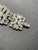 Metal Antique Trifari Marked ‘Ktf’ Alfred Philippe Art Deco Rhinestone Rhodium Plated Bracelet. Perfect Condition. For Sale - Image 7 of 7