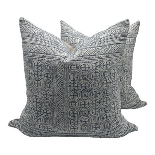 Anna French Thibaut Montecito Pillows- A Pair For Sale