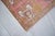 Textile Rose Pink Vintage Oushak Mat, Small Turkish Rug Earthy Colors Doormat Laundry Room Decor - 1'7" X 3' For Sale - Image 7 of 13
