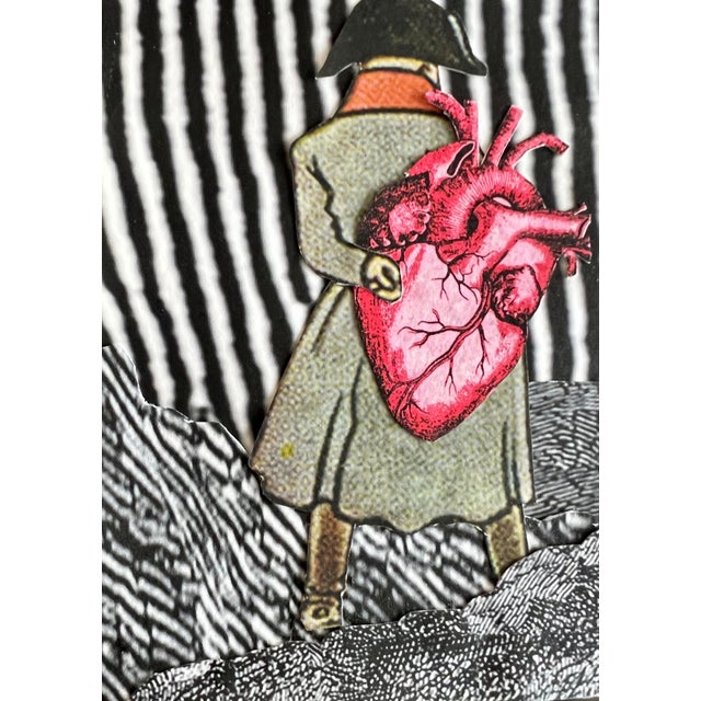 David Gilhooly, Collage Watercolor Painting David Gilhooly California Funk Surrealism MixedMedia For Sale In Miami - Image 6 of 8