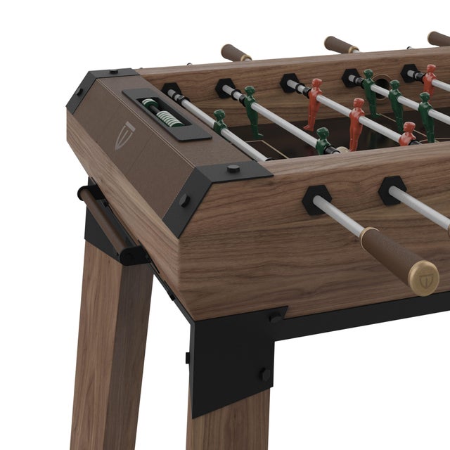 Chesterfield Foosball Table by Wood Tailors Club For Sale - Image 12 of 17
