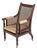 Regency Mahogany Bergère Library Armchair in the style of Gillows For Sale