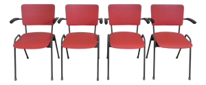 Vintage Dining Chairs, 1960s, Set of 4
