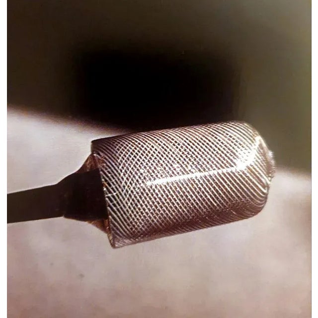 Dino Martens for Aureliano Toso 'Attributed' Lamp Murano "Reticello" Filigree For Sale - Image 12 of 13