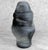 Abstract Vintage Abstract Gray Studio Pottery Signed Vase - 12" For Sale - Image 3 of 7
