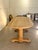 Vintage French Racetrack Oval Dining Table For Sale - Image 4 of 12