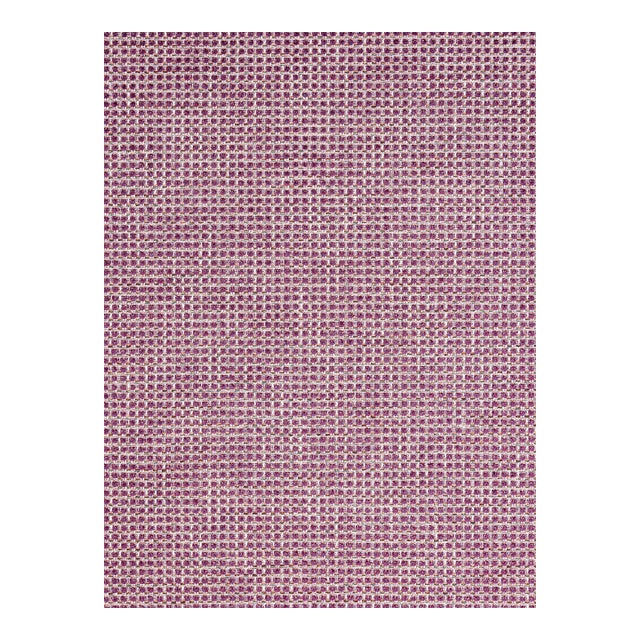 Sample - The House of Scalamandré Heatherton Fabric, Plum For Sale