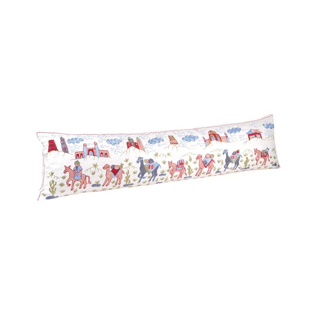 Suzani Animal Pillow Cover Elevate your home decor with our Turkish Suzani Pillow Cover, featuring exquisite vintage Uzbek...