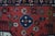 Semi Antique Hand Knotted Tribal Geometric Medallion Wool Area Rug 7' X 9' For Sale - Image 9 of 16