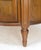 Pair Round Drum Barrel shape travertine top two doors end side tables stand mint!