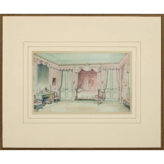 French Sitting Room Print For Sale