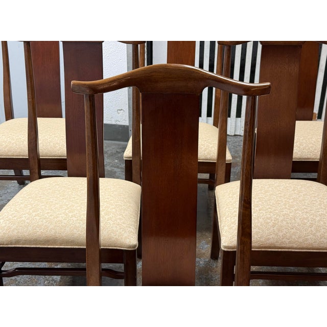 Bernhardt Furniture High Back Dining Chairs, Set of Six For Sale In San Francisco - Image 6 of 12