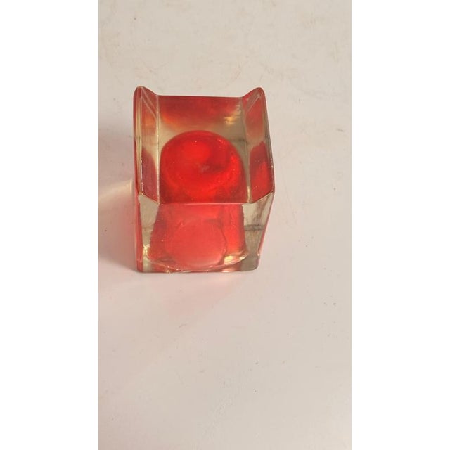 Glass Vintage Italian Murano Glass Ashtray, 1960s For Sale - Image 7 of 10