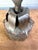Metal Mid-Century Mexican Tin Candelabra With Sunburst Mirror & Embossed Details For Sale - Image 7 of 12