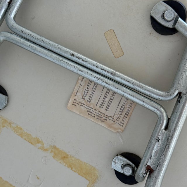 Textile 1970s Upholstered Shell Chairs by Charles + Ray Eames for Herman Miller- Set of 4 For Sale - Image 7 of 7