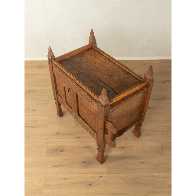 Antique Swat Valley Bridal Chest For Sale - Image 5 of 11