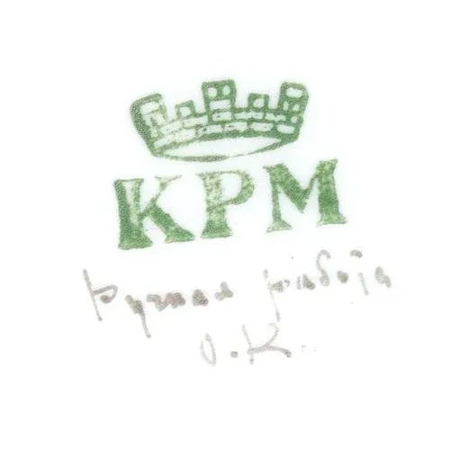 Porcelain Decorative Plate Fish For Sale - Image 4 of 5