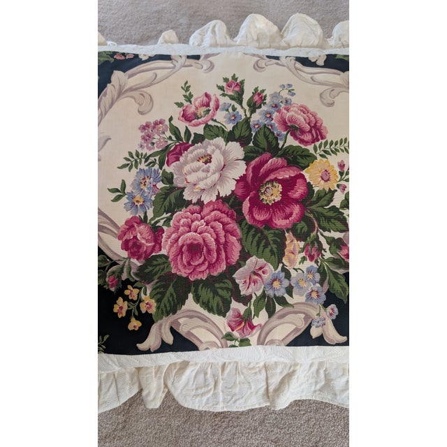 Pair of Vintage Handmade Pillow Shams For Sale In Washington DC - Image 6 of 12