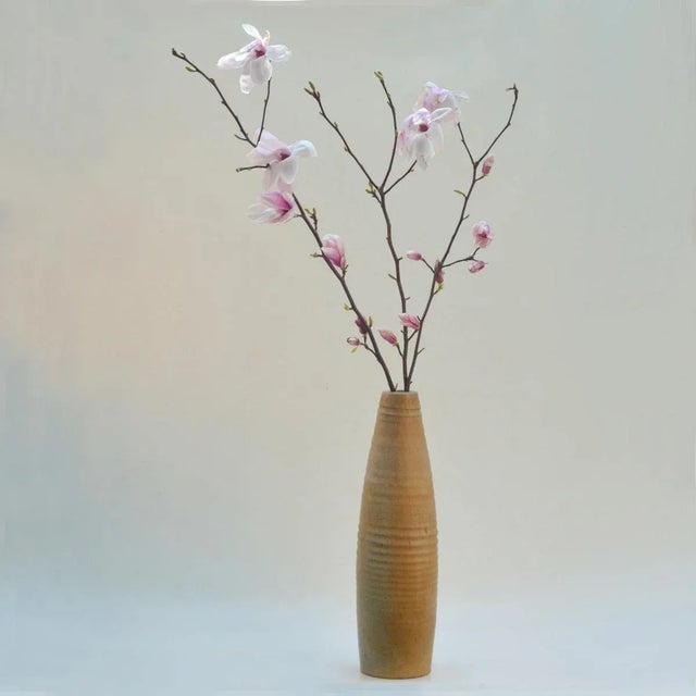 Tall Studio Pottery Floor Vase, 1960s For Sale - Image 3 of 10