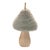 Contemporary Felt Fabric Mushroom Ornament (Set of 12) For Sale - Image 3 of 5