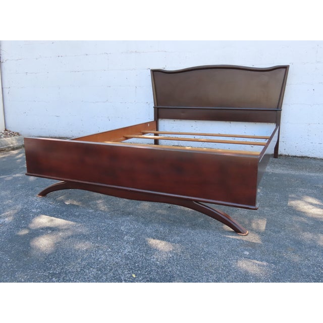 Mid-Century Modern Mid Century Modern Full Size Bed 6358 For Sale - Image 3 of 13