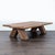 American Restoration Hardware Oak Brule Live Edge Coffee Table For Sale - Image 3 of 8