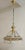 Vintage German Ceiling Lamp with Glazed Brass Frame from Imro-Leuchten, 1990s, in Very Good conditions. Designed 1990 to...