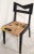 We are selling this funky and cool Art deco black painted side chair. Condition: Some general surface wear. Dimensions:...