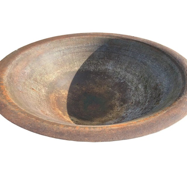 Copper 1930s Corten Steel Planter For Sale - Image 8 of 8