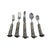 Metal Cast Pewter Antler Flatware Service for Six, Western Frontier by Vagabond House - 30 pcs For Sale - Image 7 of 10