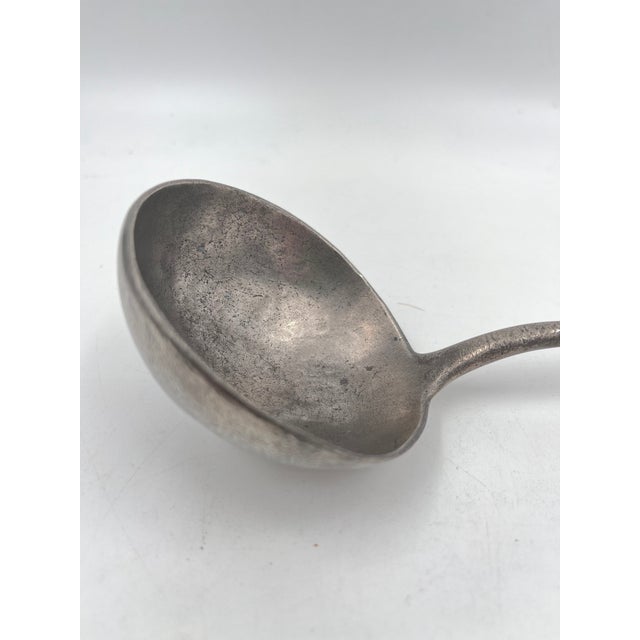 Early 19th Century Rustic German Pewter Ladle For Sale In New York - Image 6 of 17