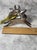 Vintage Chrome Reindeer Ornaments For Sale - Image 12 of 12
