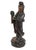 Chinoiserie 1920 Hand Carved Wood Chinoiserie Goddess Guan Yin For Sale - Image 3 of 6