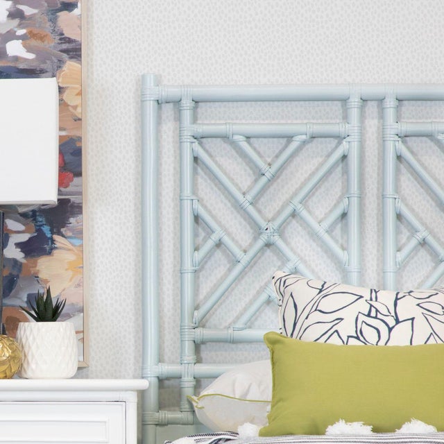 The timeless elegance of our Chippendale bed will elevate any room with its sophisticated charm. A headboard expertly...