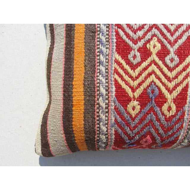 Kilim Rug Pillow Cover For Sale - Image 10 of 12