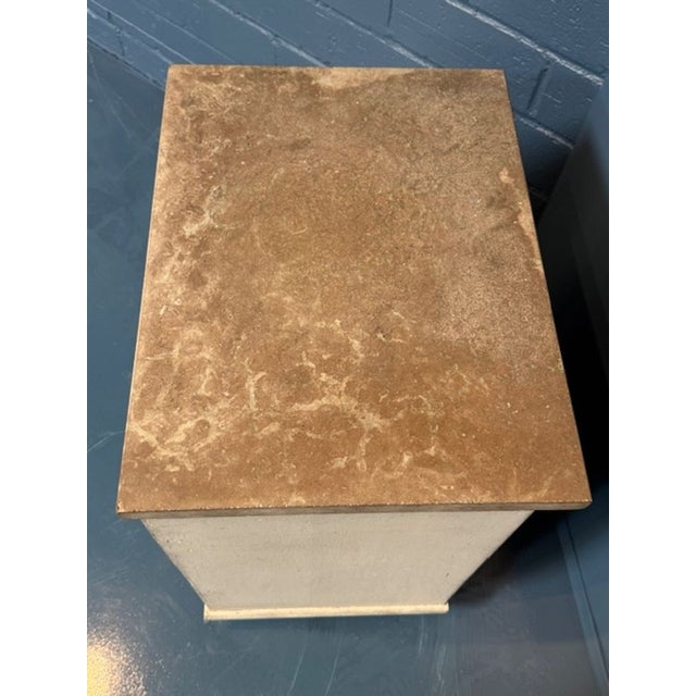 Gustavian (Swedish) Decorative Swedish Gustavian Style Carved and Painted Cabinet For Sale - Image 3 of 5