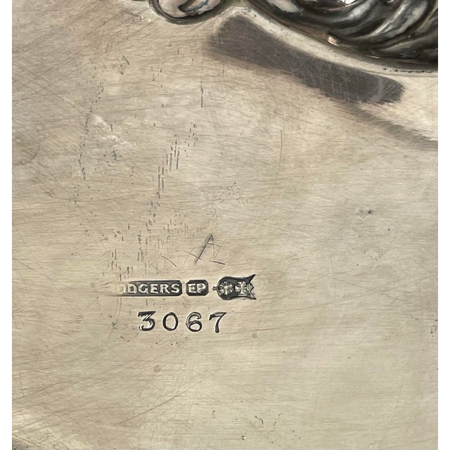 Late 19th Century Victorian Silver Plate Fruit Basket For Sale - Image 10 of 10