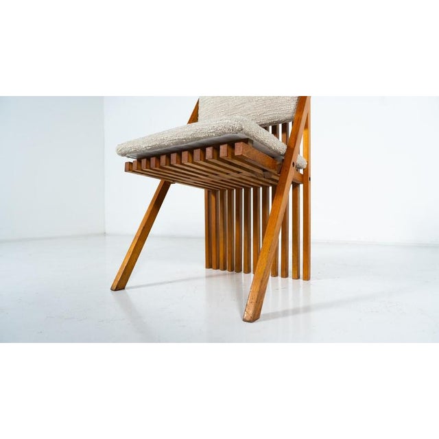 1970s Mid-Century Modern Dining Table Set by Tito Pinori, 1970s, Set of 6 For Sale - Image 5 of 18