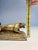 Metal Vintage Gilt Tiger Desk Sculpture and Pen Holder For Sale - Image 7 of 12