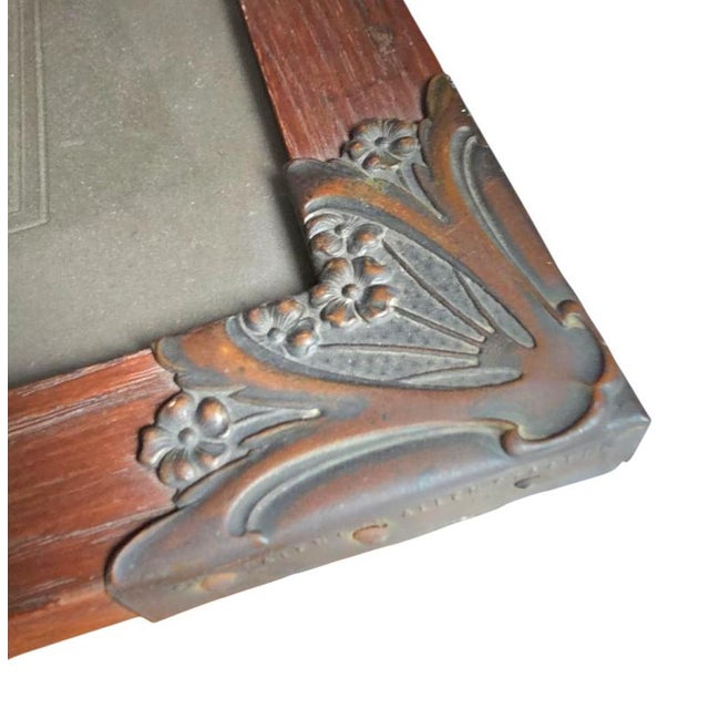 Antique Photo Frame by R. Melcher, 1900s For Sale - Image 3 of 7