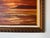 1980s Vintage M. Young Ocean Sunset Landscape Oil Paint – Framed For Sale - Image 9 of 11